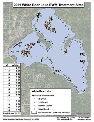 Drought Blamed For Dropping White Bear Lake Level News Presspubs Com White Bear Lake Map