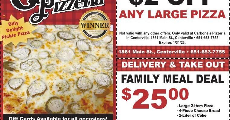 Carbones Pizzeria Coupons Presspubs Com