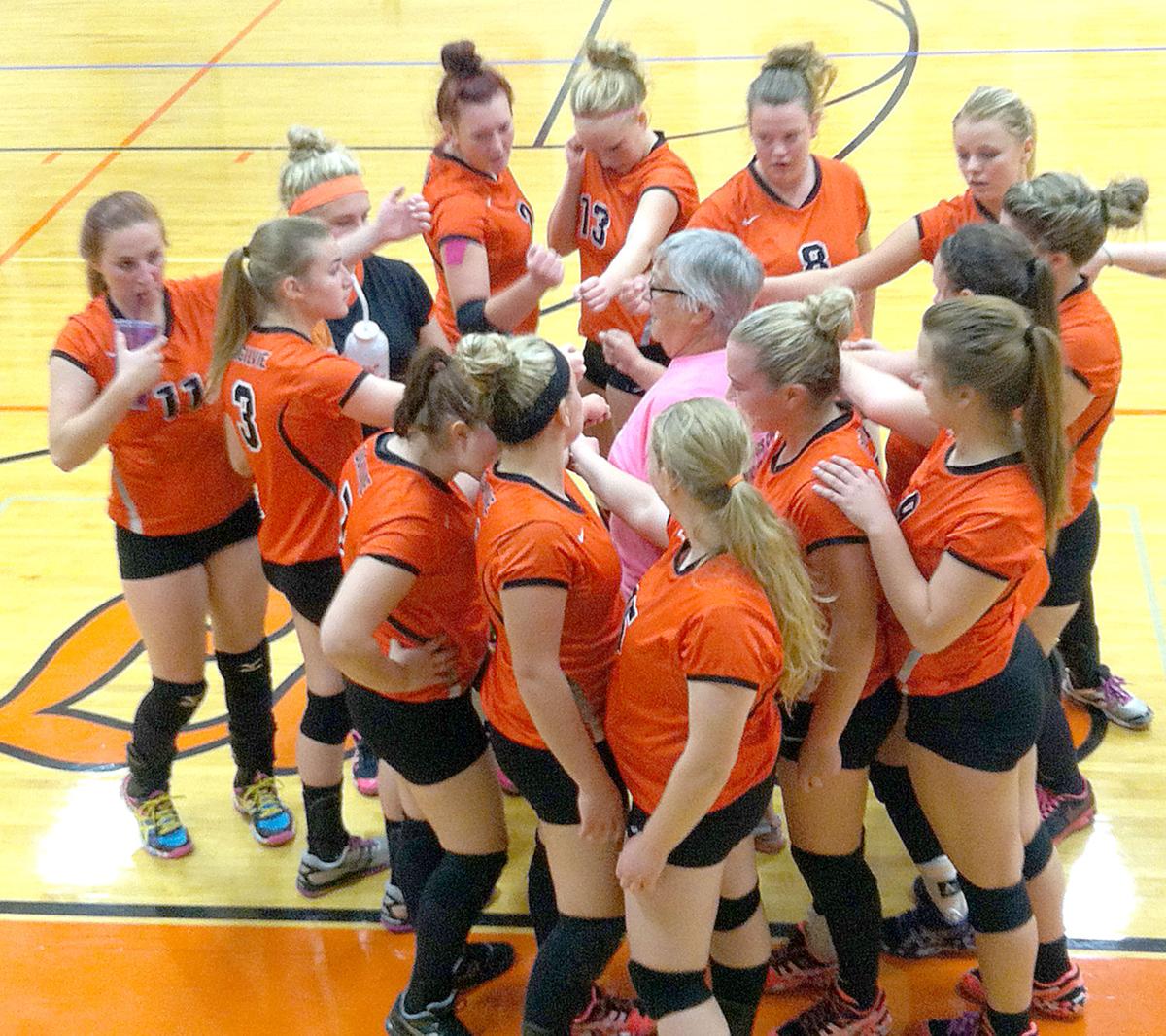 ‘It will be OK’: Ogilvie volleyball remembers late coach Deb Brennan