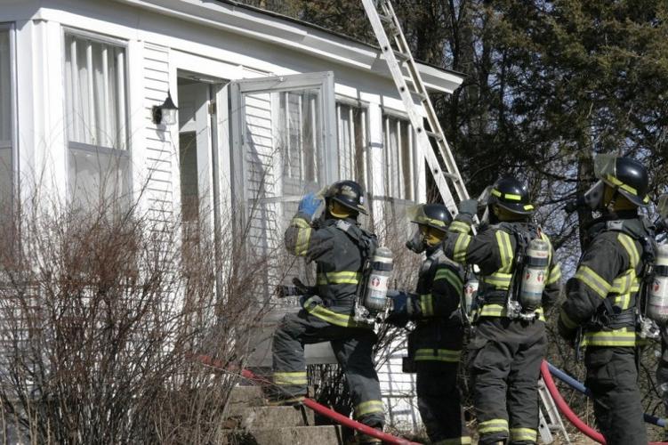 Scandia fire department drill