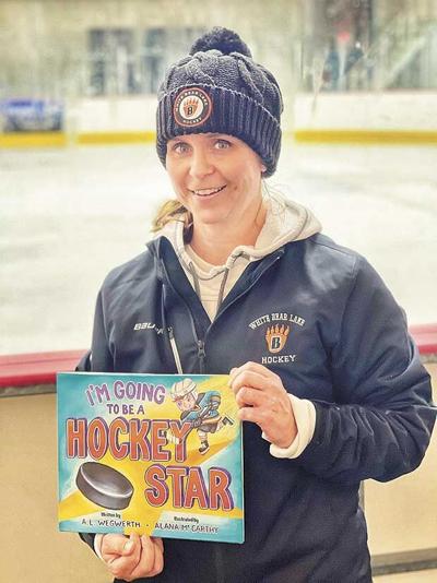 Former hockey star pens book about a player's dream