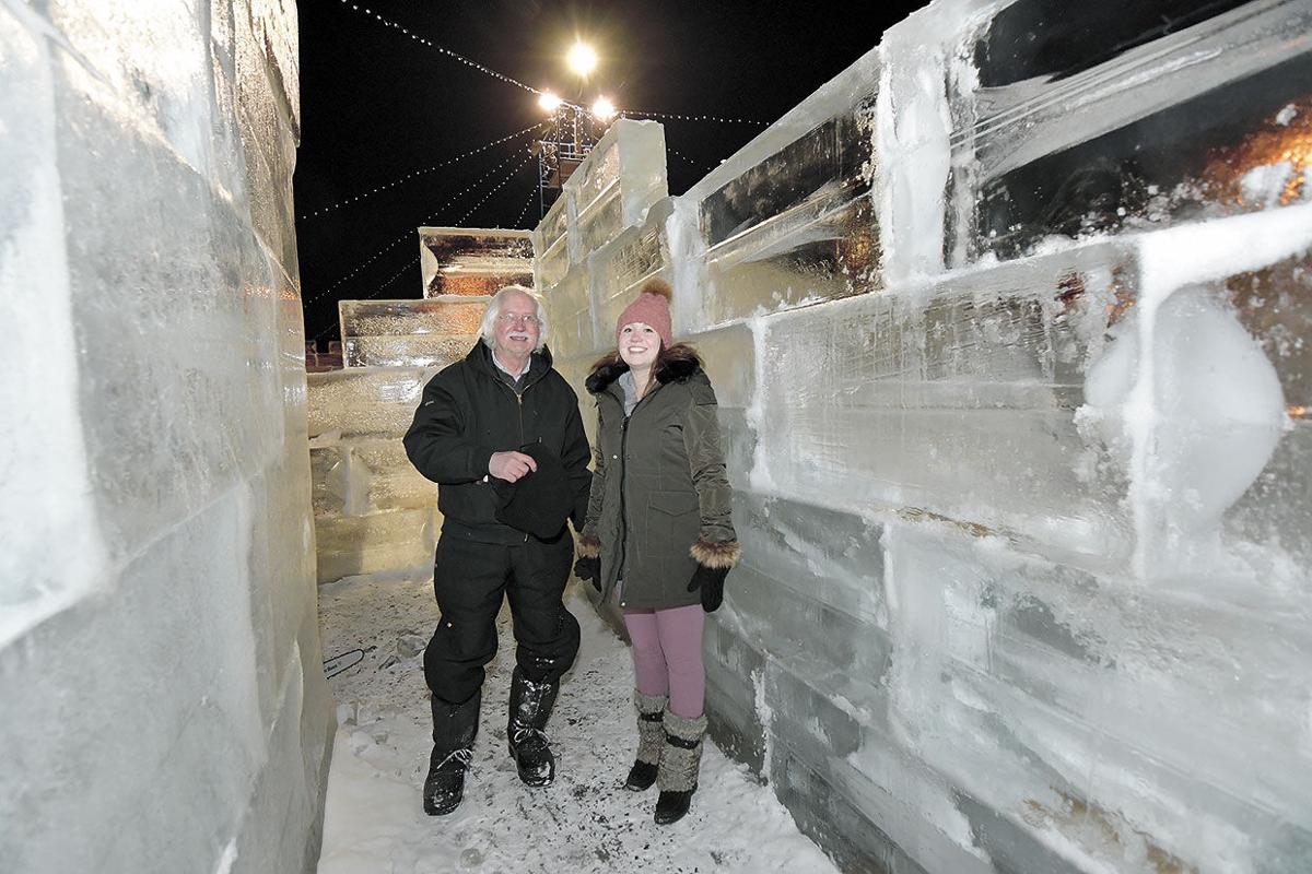 Get Lost In Stillwater S Massive Ice Maze News Presspubs Com