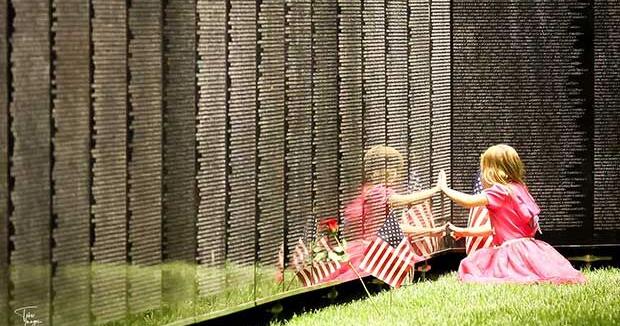 The Wall That Heals assembles in Polar Lakes Park