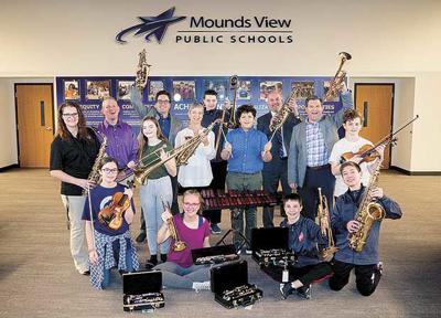 Community effort adds new instruments to Mounds View Schools News
