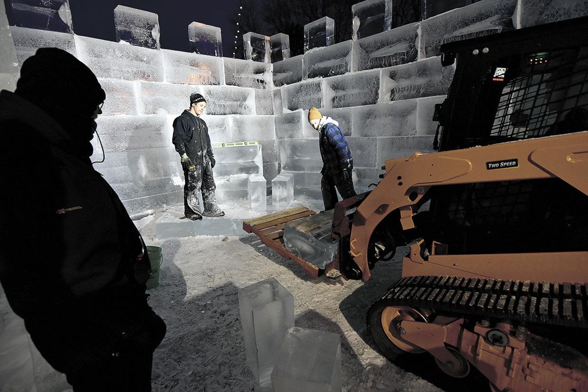 Get Lost In Stillwater S Massive Ice Maze News Presspubs Com