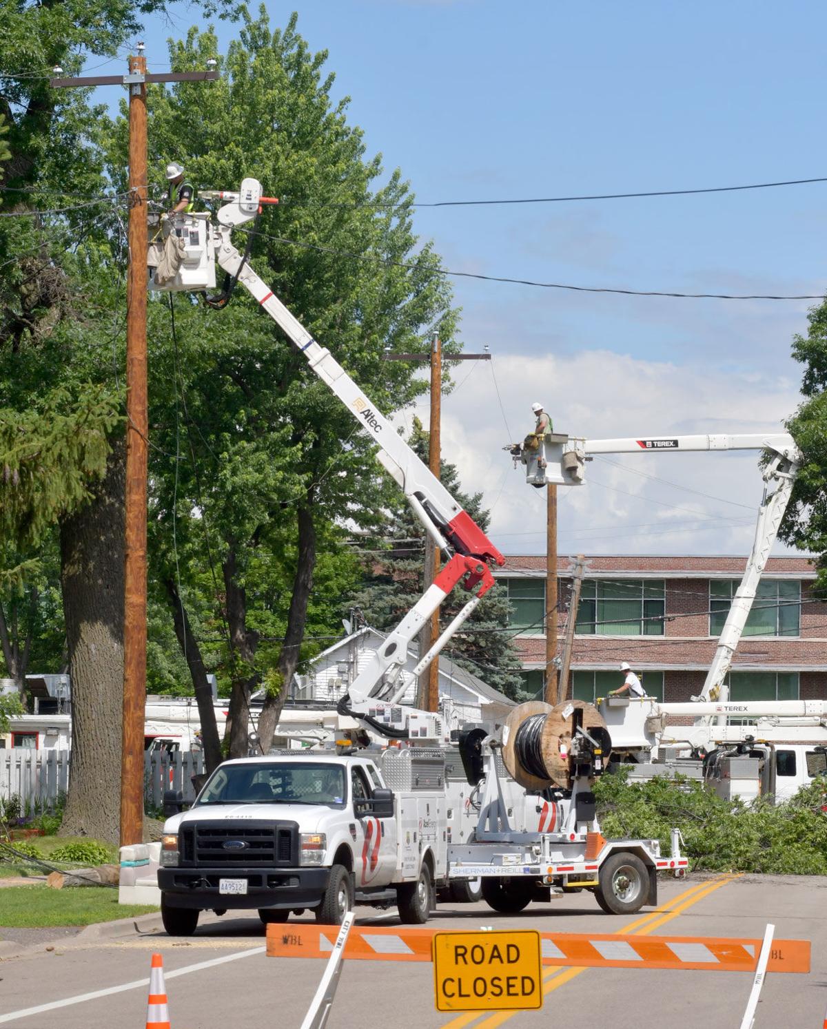 Falling tree limbs cause White Bear Lake power outage News
