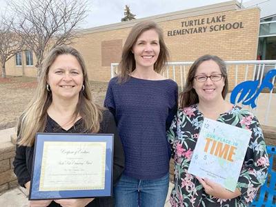 Turtle Lake Elementary receives 1st place in yearbook contest