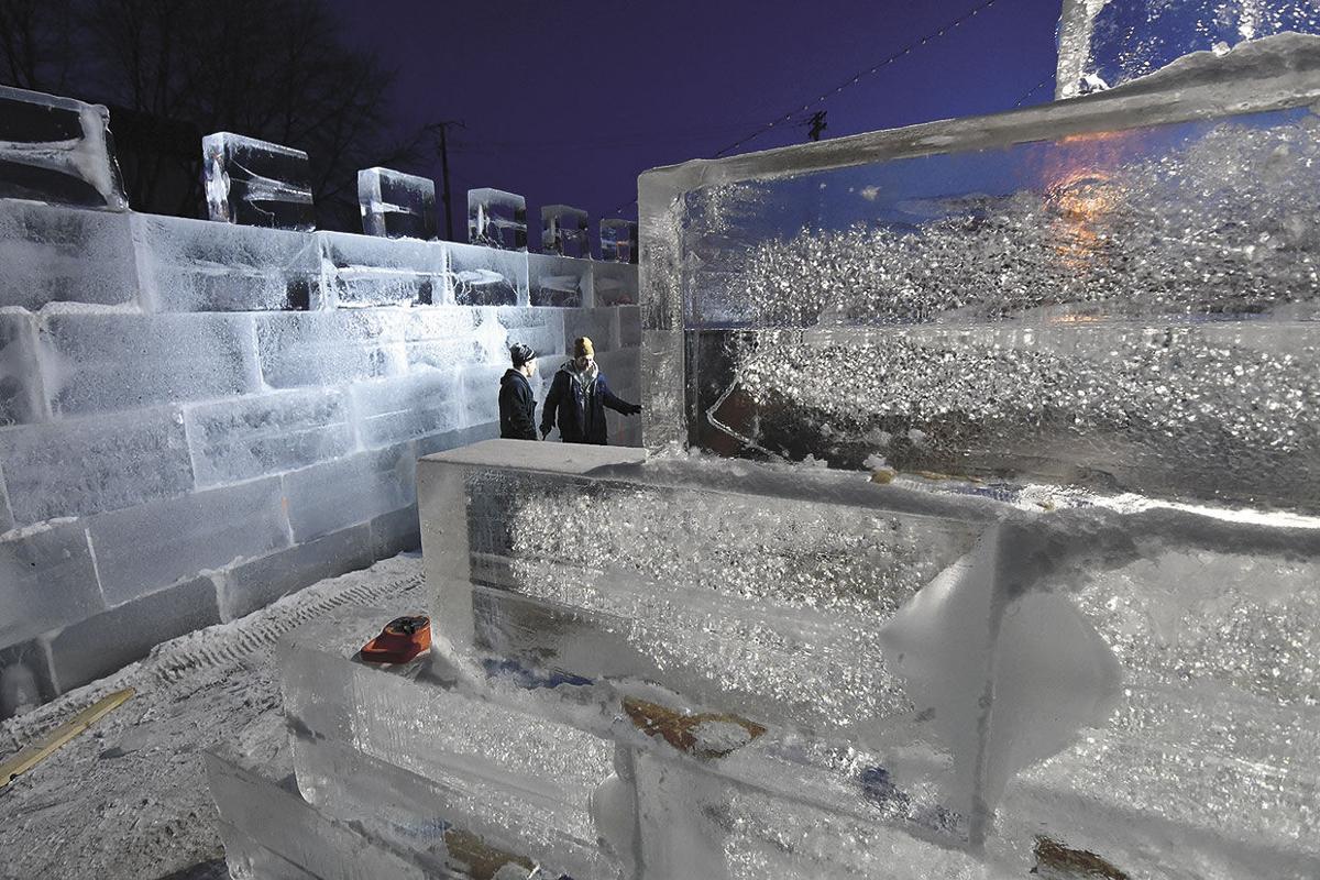 Get Lost In Stillwater S Massive Ice Maze News Presspubs Com