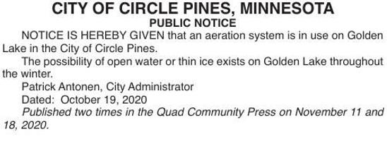 Legals Q 11-10-20 | Legal Notices | presspubs.com