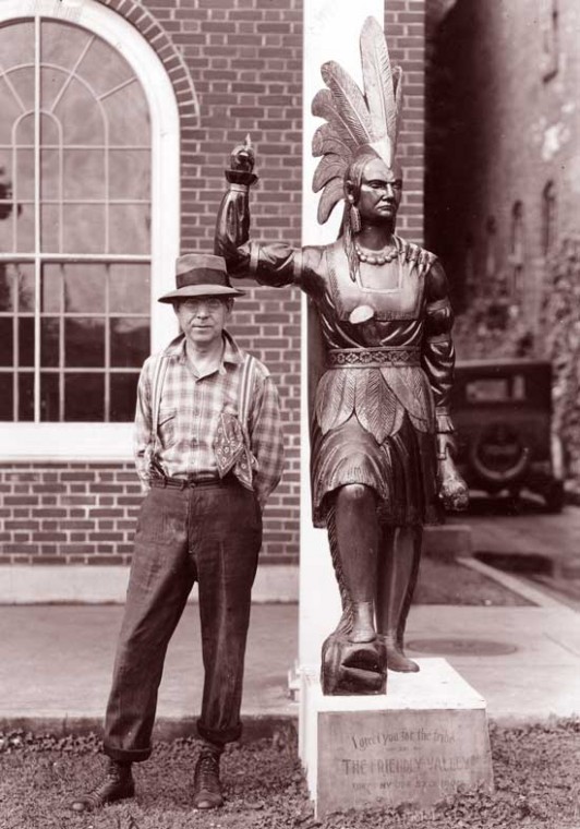 The Mosier Cigar Store Indian News