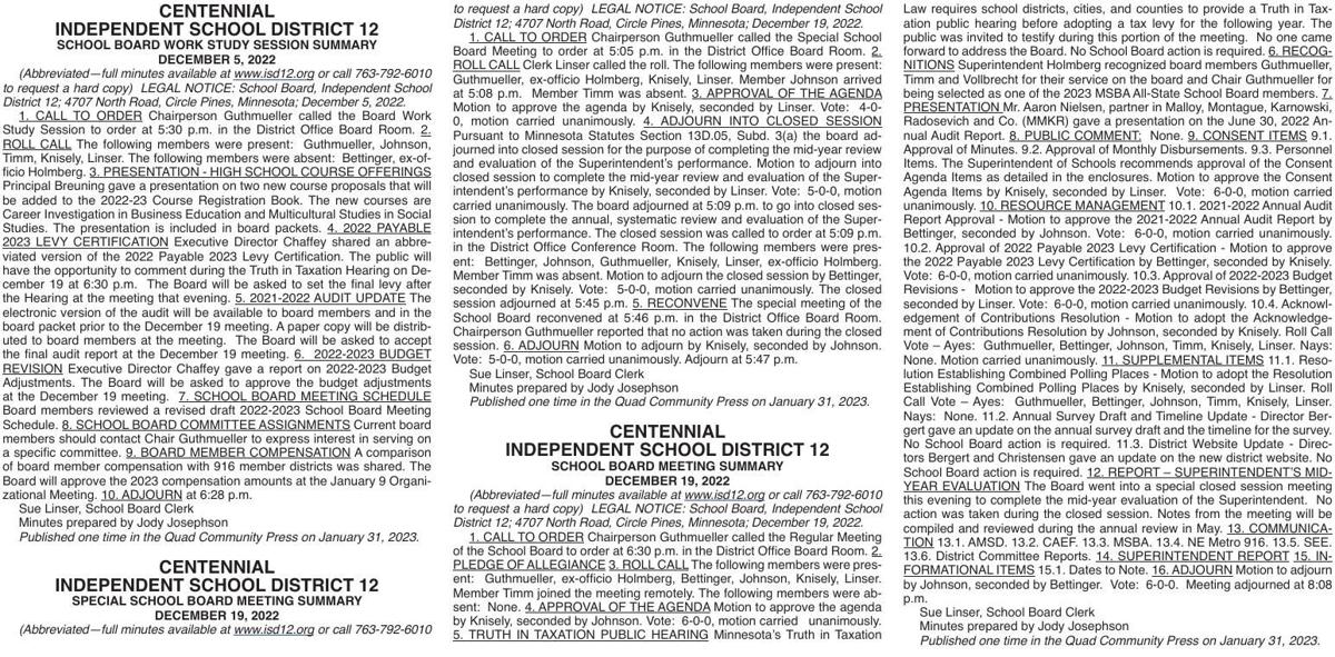 Legals Q 1-31-23