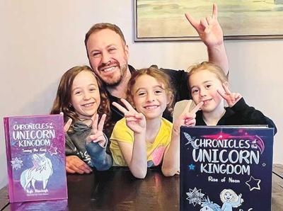 Part-time author, full-time dad hopes to publish 4-book series