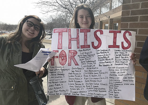 Mounds View students join national school walkout | News | presspubs.com