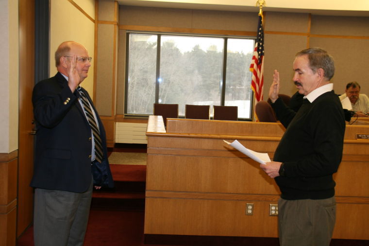 Elected officials take office News