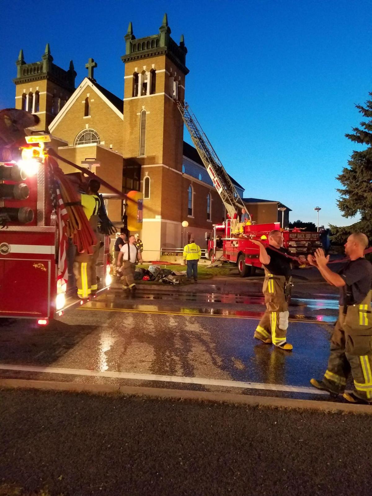 Fire 'knocked down' at St. Patrick's Church in Rouses Point News