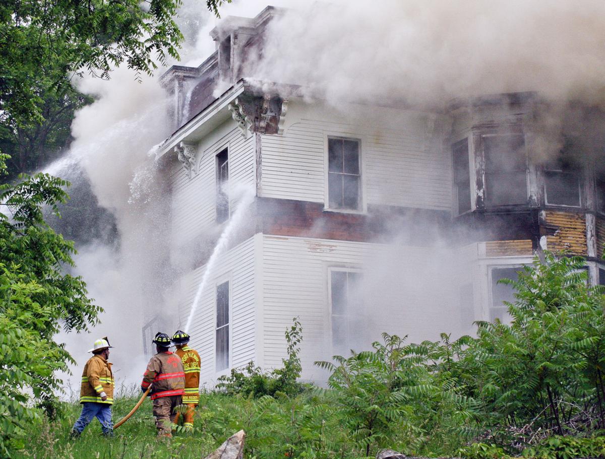 Fire destroys historic Port Henry home Local News