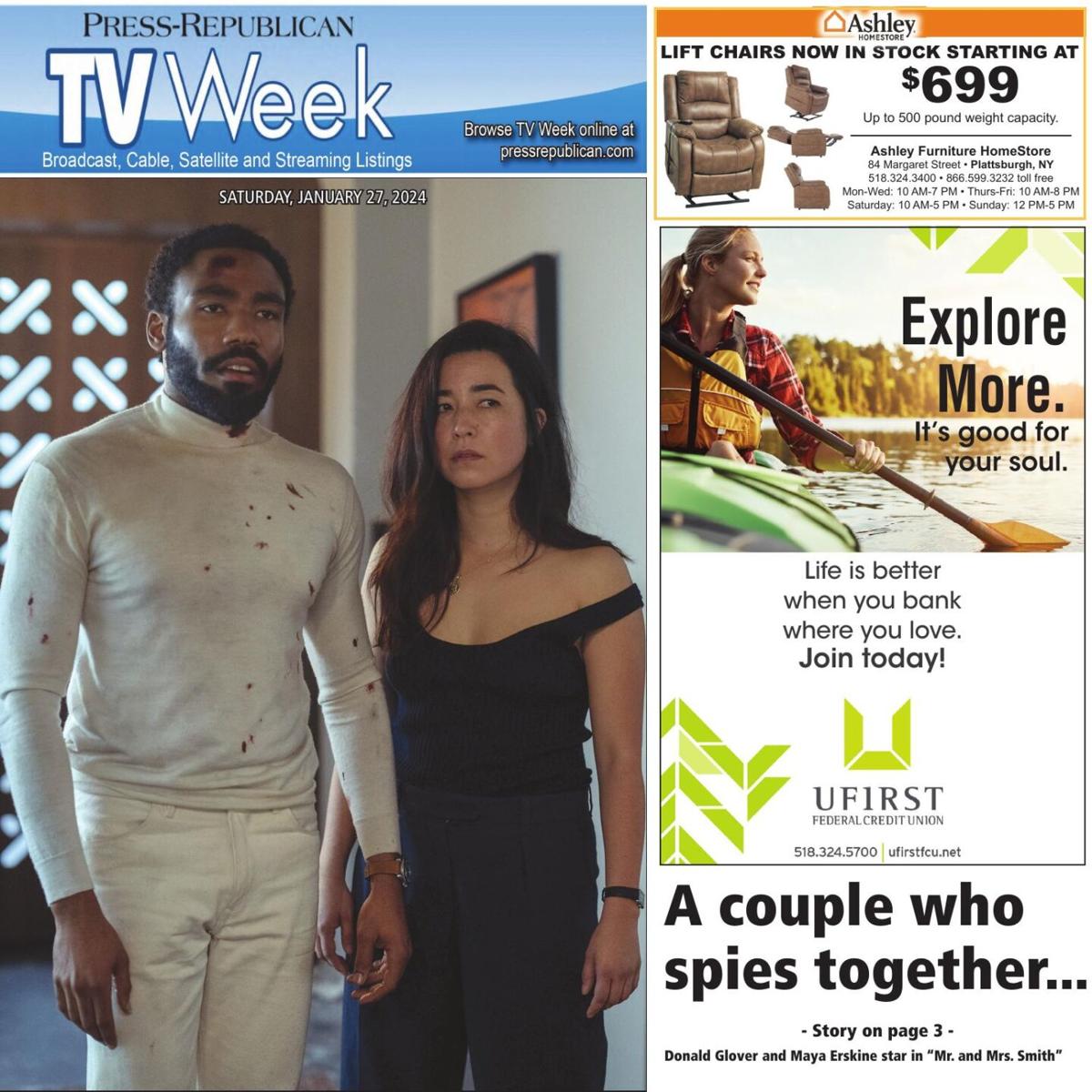 Tv Week Magazine TV Weekly: Jan. 27, 2024 | Special Publications | pressrepublican.com