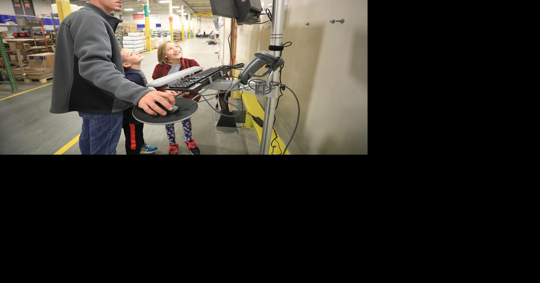 Dad's demonstration impresses at factory open house | News ...