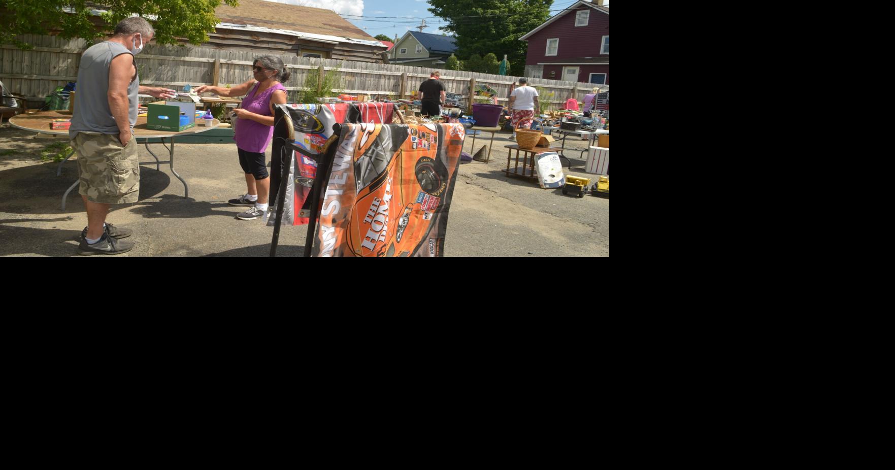 Masks and Markets: Shoppers turn out for Great Adirondack Garage Sale