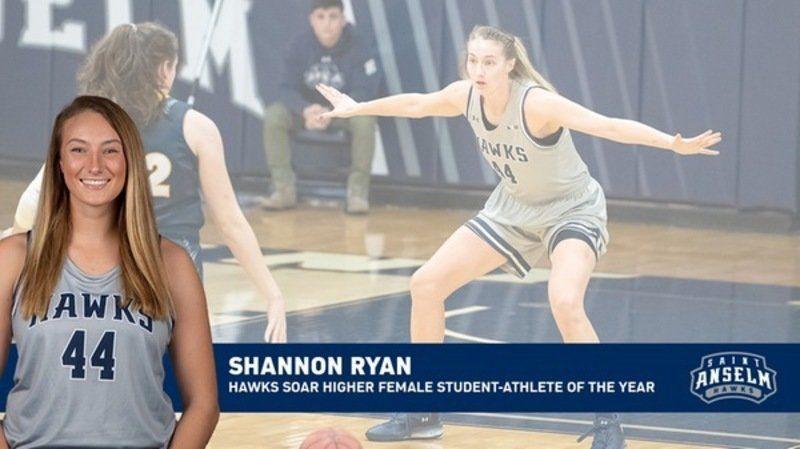 Ryan Named Saint Anselm Female Student Athlete Of The Year Adult