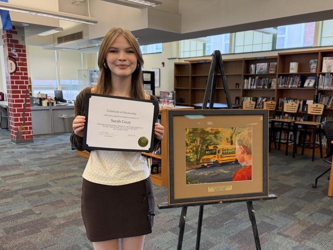 Peru senior wins statewide art competition