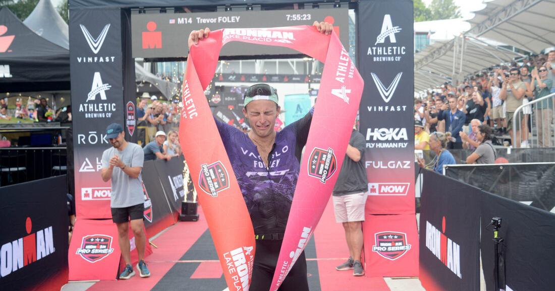 Ironman Champions Trevor Foley Breaks Ironman Course Record Sports ironman-champions-trevor-foley-breaks-ironman-course-record-sports