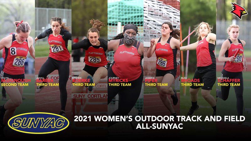 Plattsburgh State Women's Track And Field Lands Seven On All-SUNYAC ...