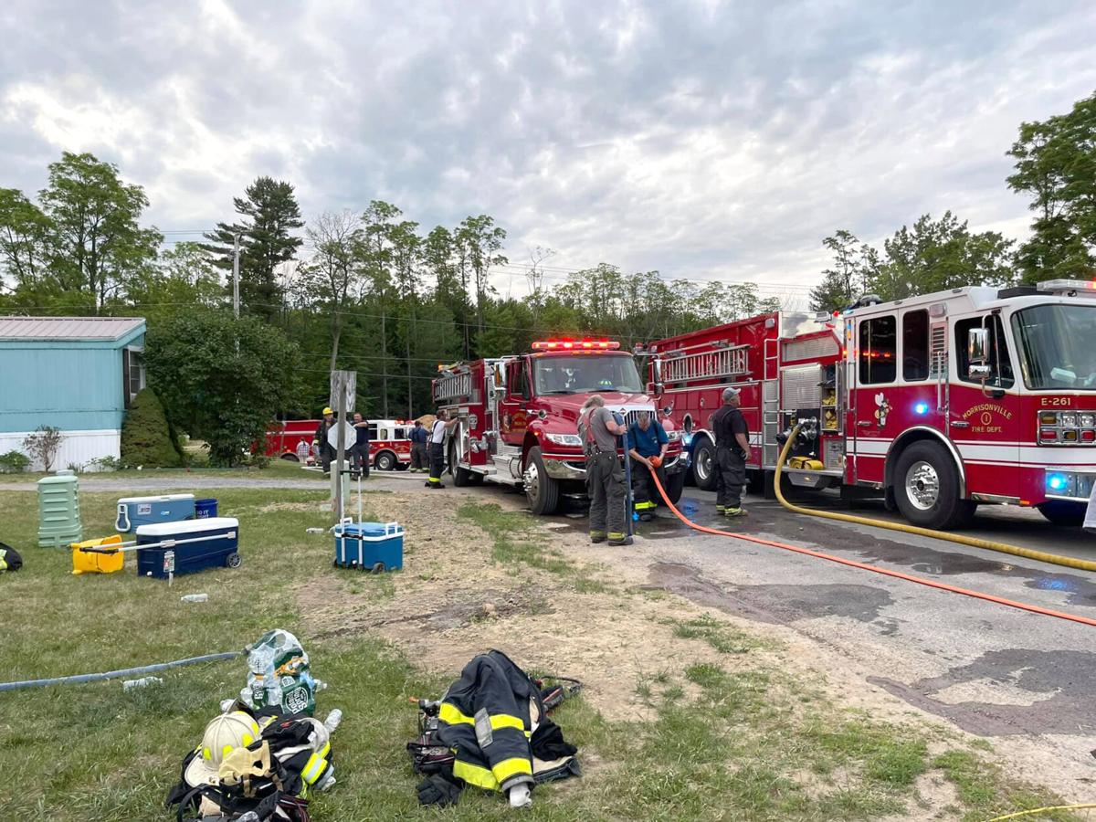 Two displaced by Morrisonville fire News