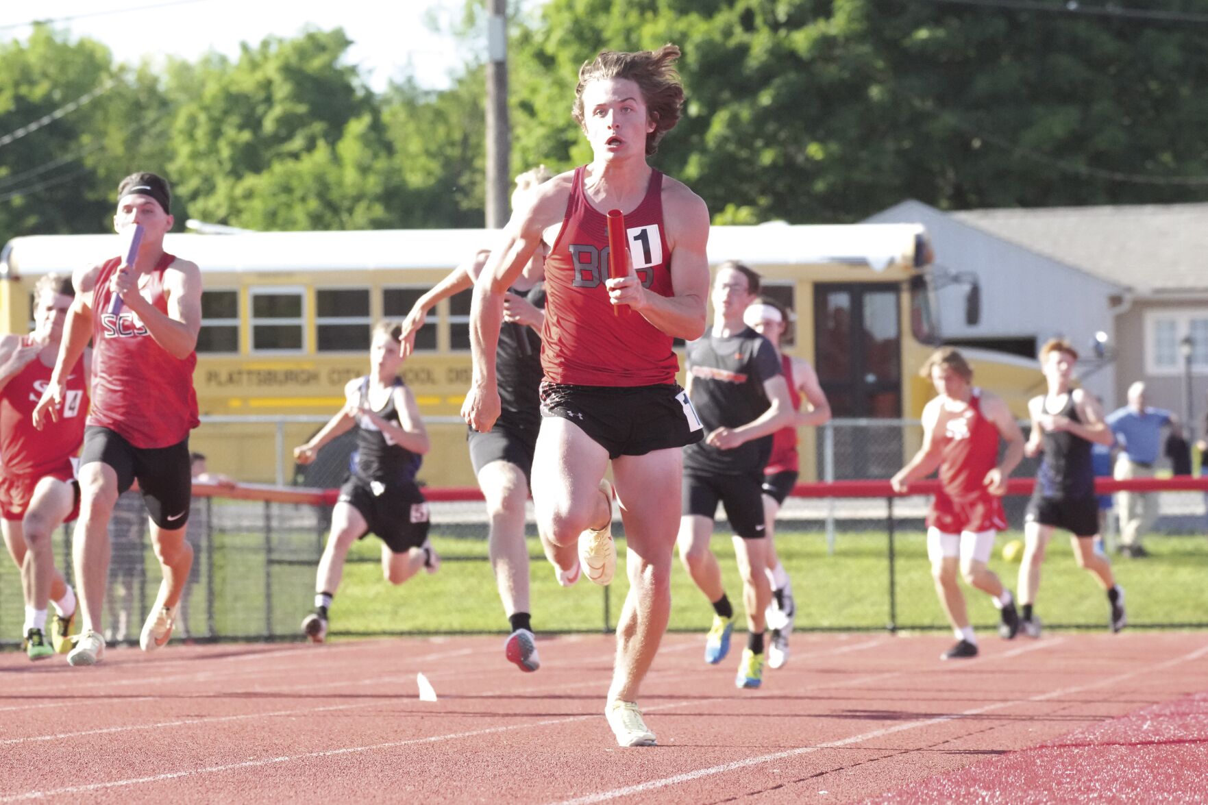 Section VII track and field athletes compete in state qualifiers