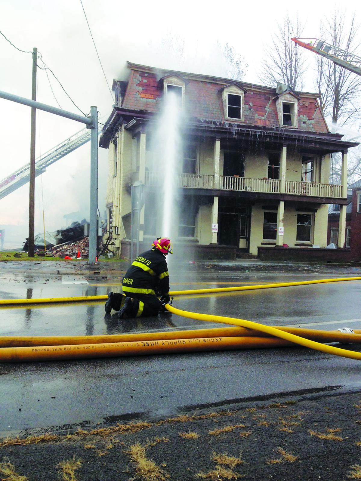 Mooers apartment house destroyed by fire News