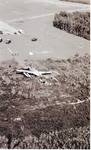 On September 29, 1972, this FB-111A ran off the runway at Clinton County Airport
