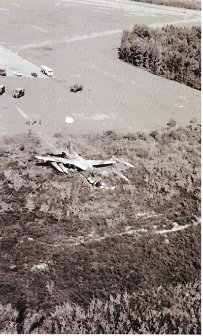 On September 29, 1972, this FB-111A ran off the runway at Clinton County Airport