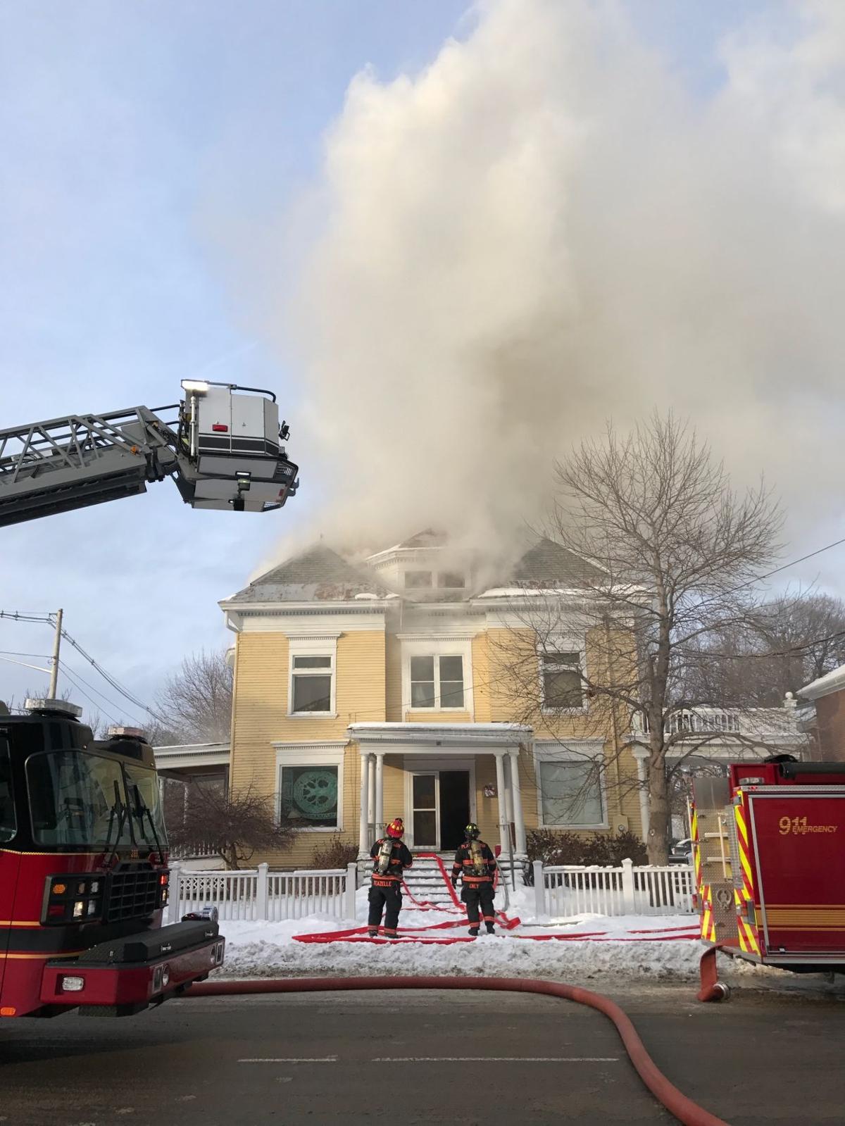 Fire destroys historic downtown Plattsburgh residence News