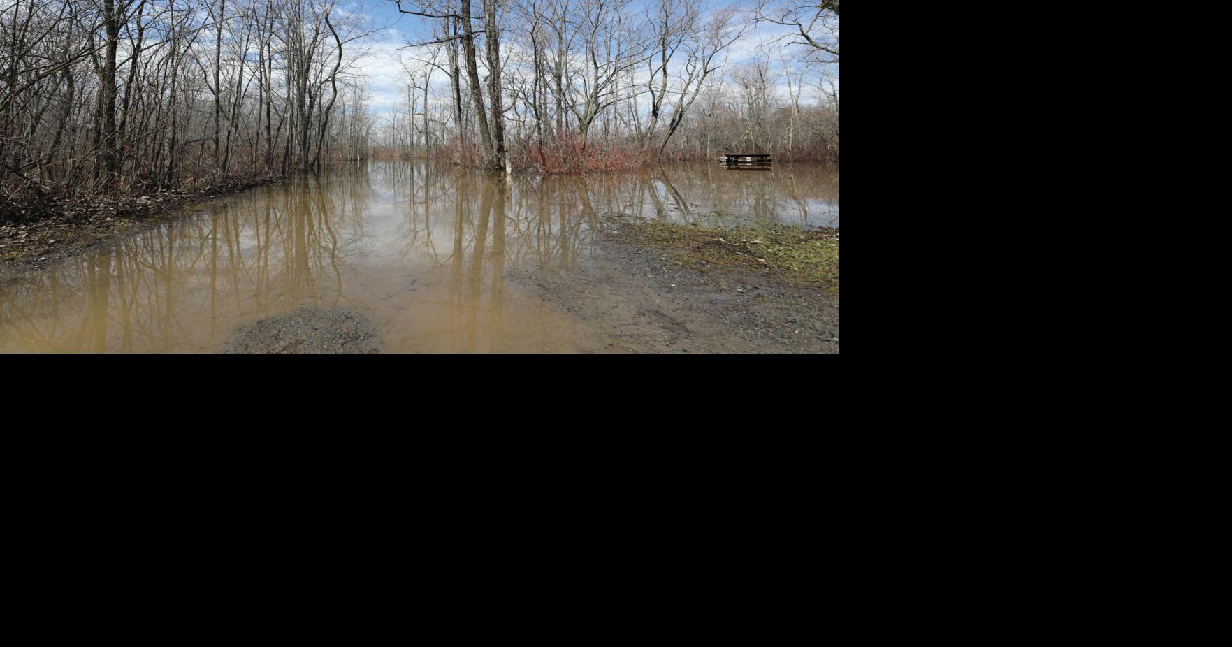 Rain brings flooding to Ausable Point Campground News