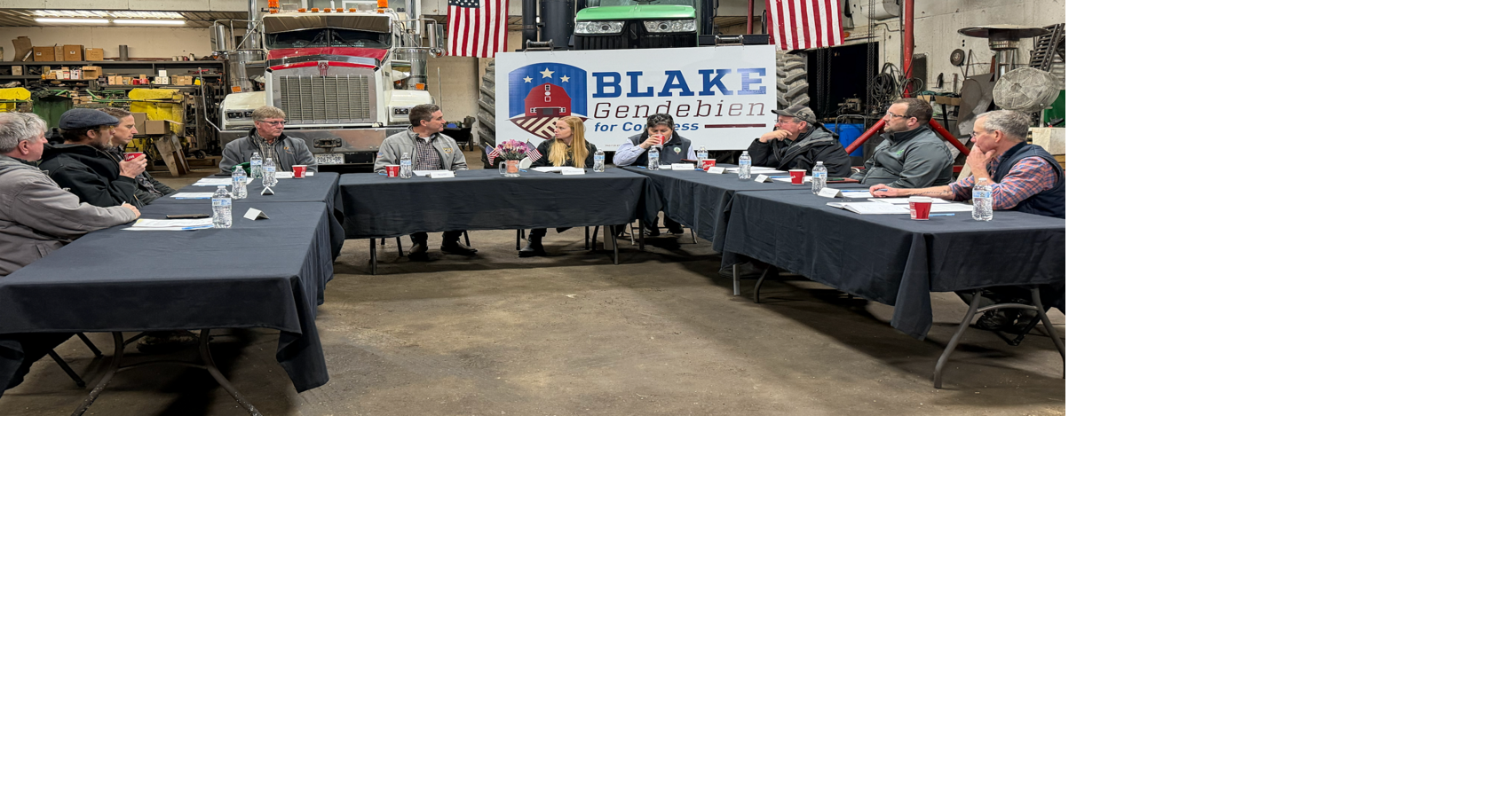 Blake Gendemien hosts bipartisan roundtable