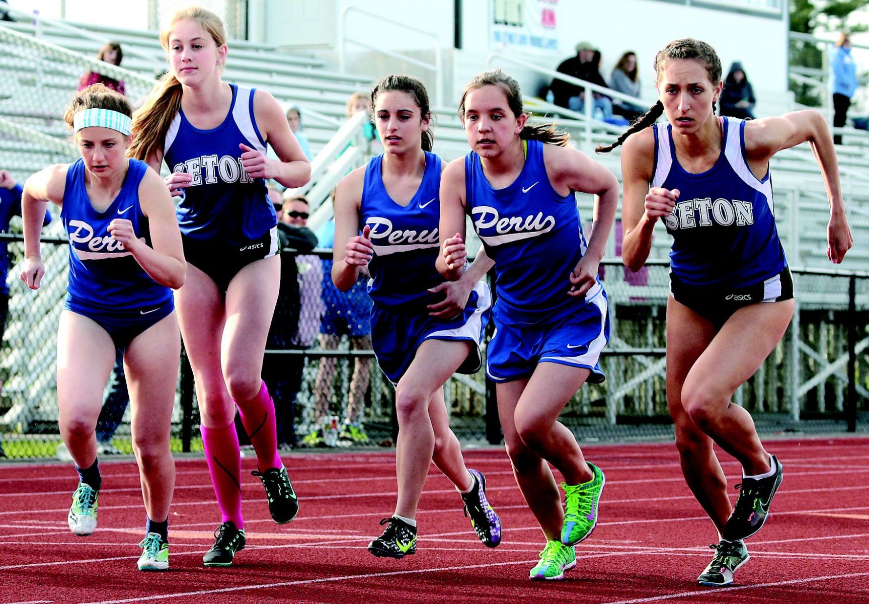 Both Peru teams beat Seton Catholic in track & field | Track