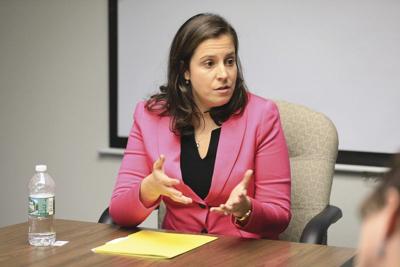 Stefanik touts bipartisanship