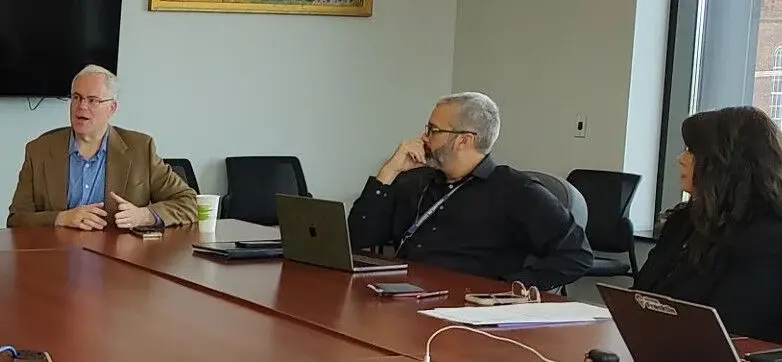 Stec talks with Frankling County lawmakers
