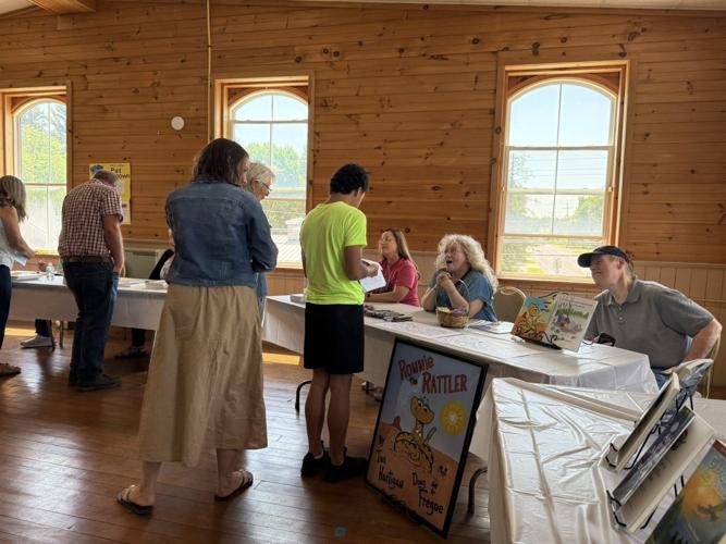 Literary central in Brasher Falls