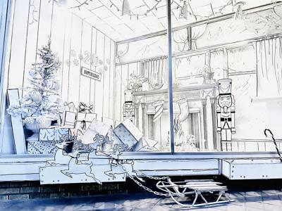 Winter Window  Liza Labarge
