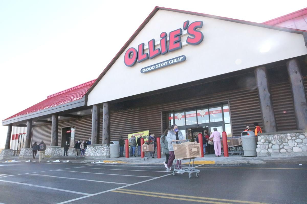 Shoppers line up for Ollie's grand opening Wednesday News