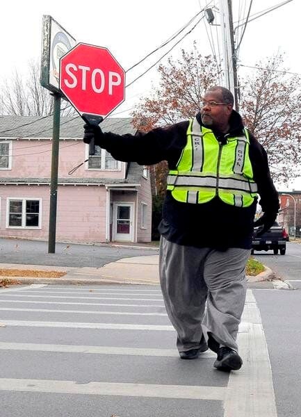 Crossing guard on leave after striking student