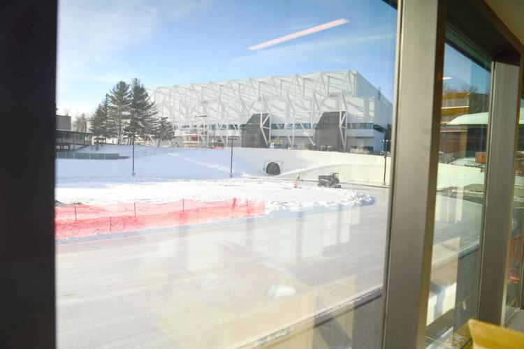 Olympic speed skating oval