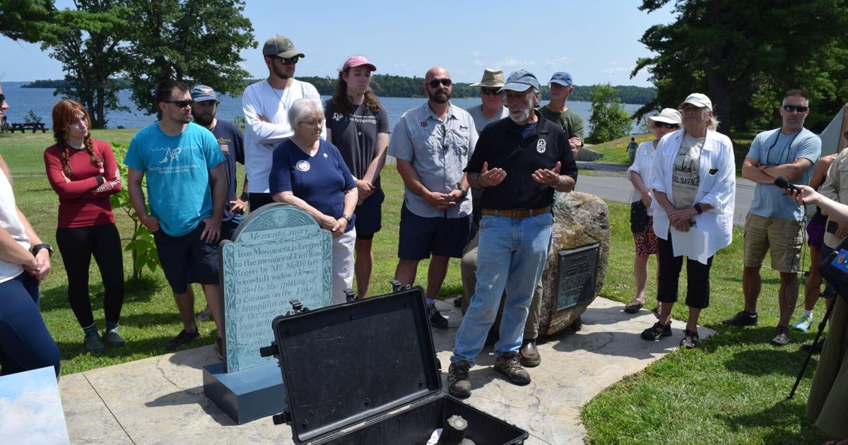 Final part of Revolutionary War cannon recovered from Lake Champlain