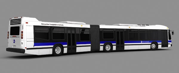 mta articulated bus