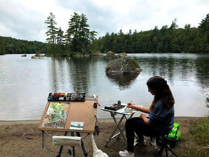 Adirondack Plein Air brushes 18