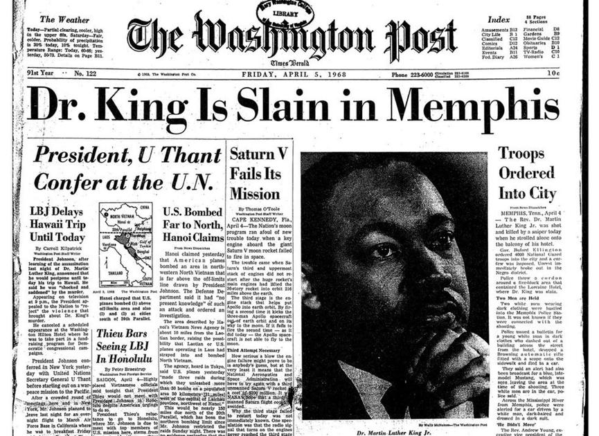 Who killed Martin Luther King Jr.? News