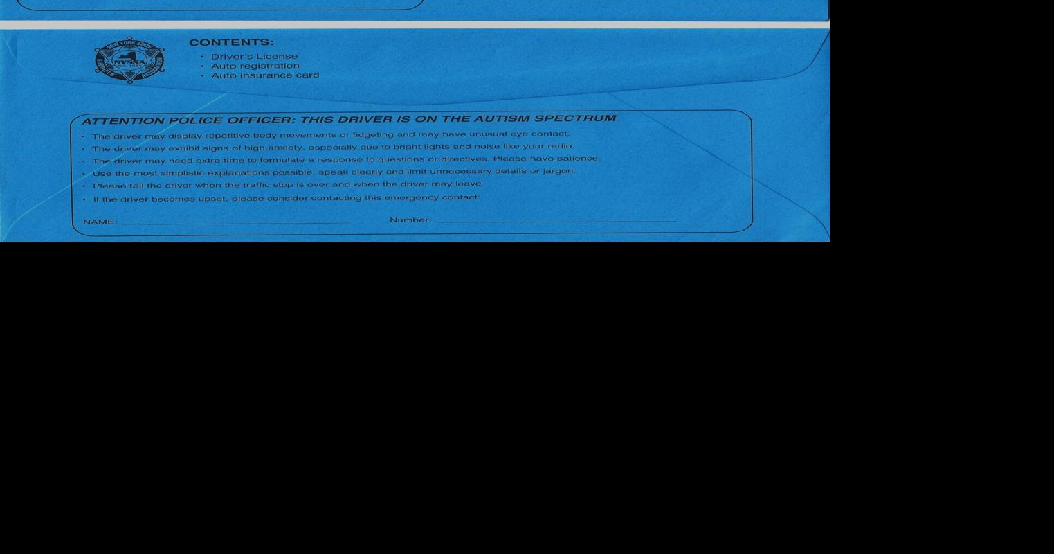 Plattsburgh PD launches Blue Envelope Program | News | pressrepublican.com