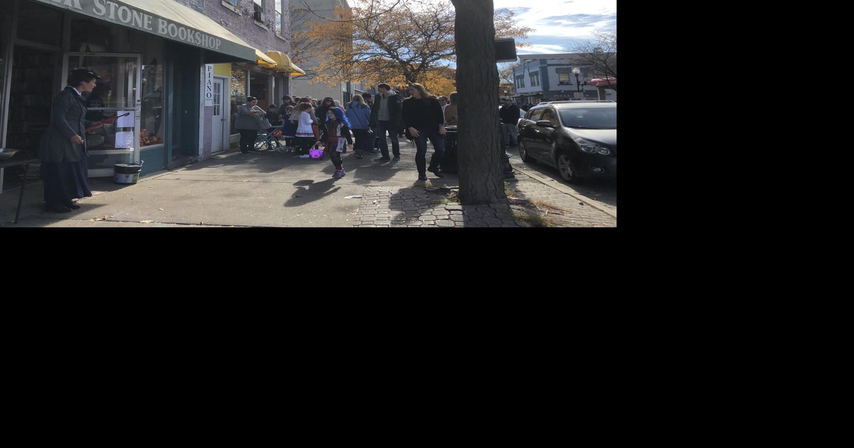 Halloween(Down)Town Families turn out for Downtown Plattsburgh Trick