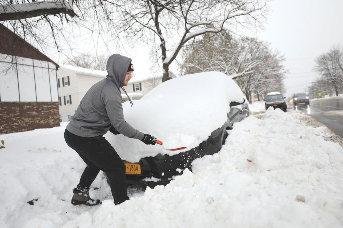 Storm Dumps Heavy Snow On North Country Follows Record Cold